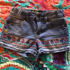 Girls Lucky Denim shorts